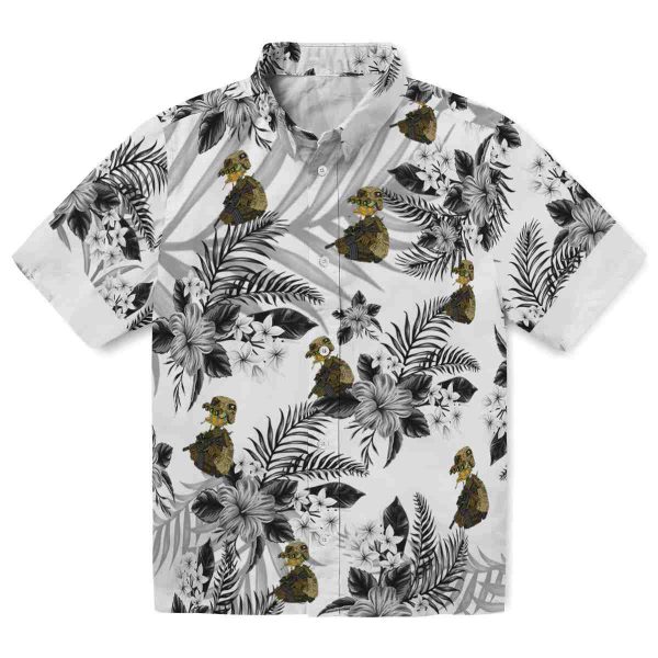 Tactical Hibiscus Palm Leaves Hawaiian Shirt Best selling