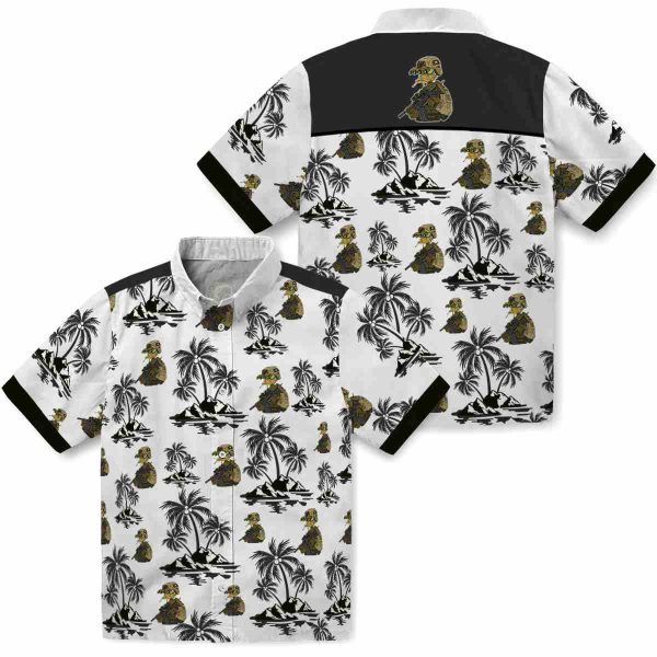 Tactical Palm Island Print Hawaiian Shirt Latest Model