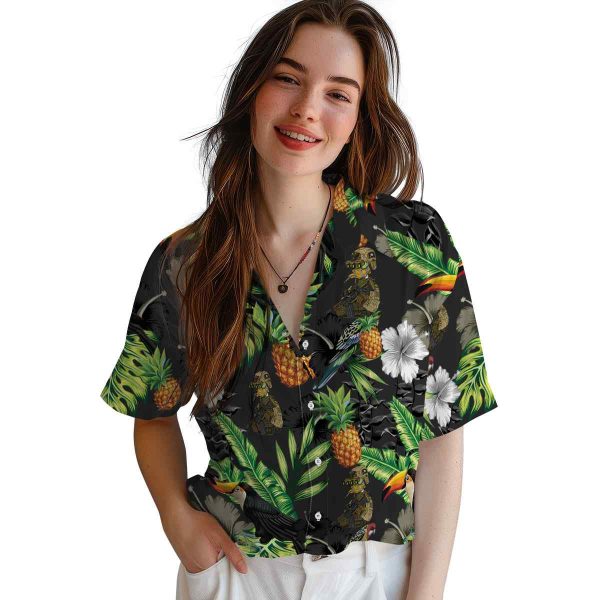 Tactical Toucan Hibiscus Pineapple Hawaiian Shirt Trendy