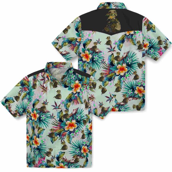 Tactical Tropical Foliage Hawaiian Shirt Latest Model