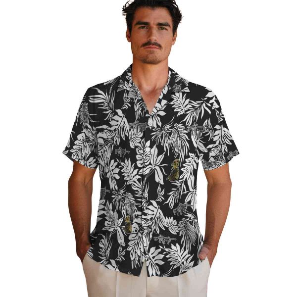 Tactical Tropical Leaf Hawaiian Shirt High quality