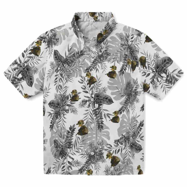 Tactical Tropical Leaves Hawaiian Shirt Best selling