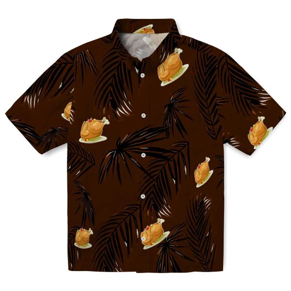 Thanksgiving Palm Leaf Hawaiian Shirt Best selling