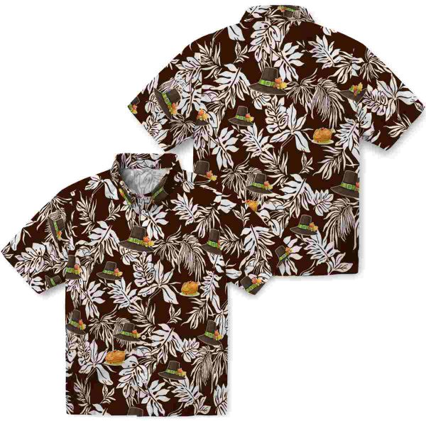 Thanksgiving Tropical Leaf Hawaiian Shirt Latest Model