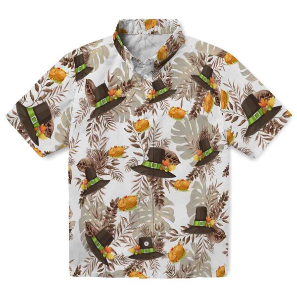 Thanksgiving Tropical Leaves Hawaiian Shirt Best selling