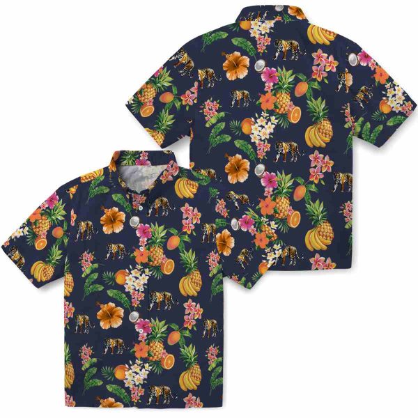 Tiger Hibiscus And Fruit Hawaiian Shirt Latest Model