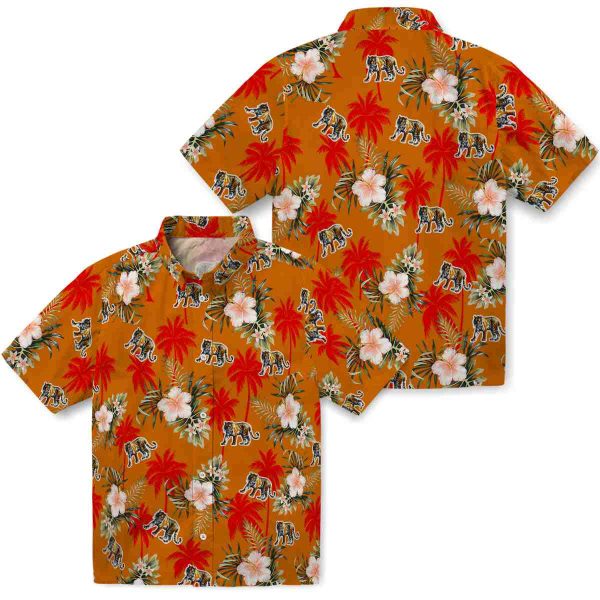 Tiger Palm Tree Flower Hawaiian Shirt Latest Model