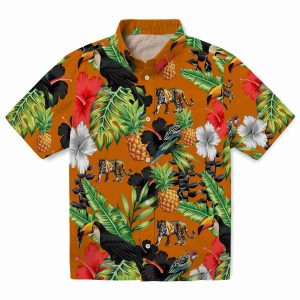 Tiger Toucan Hibiscus Pineapple Hawaiian Shirt Best selling