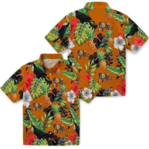 Tiger Toucan Hibiscus Pineapple Hawaiian Shirt Latest Model