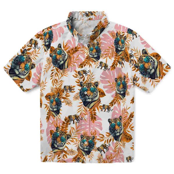 Tiger Tropical Leaves Hawaiian Shirt Best selling