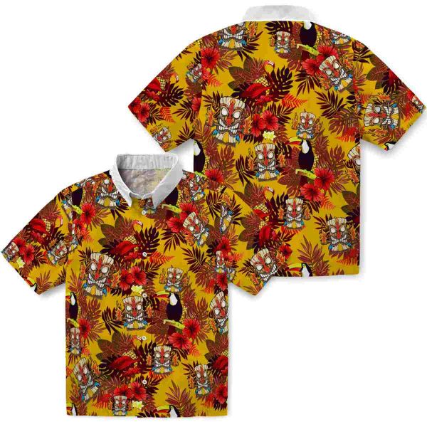 Tiki Floral Toucan Hawaiian Shirt Latest Model