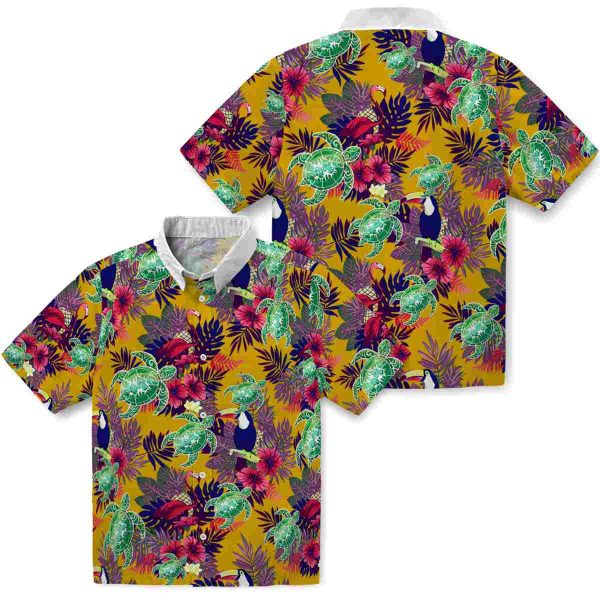 Tribal Floral Toucan Hawaiian Shirt Latest Model