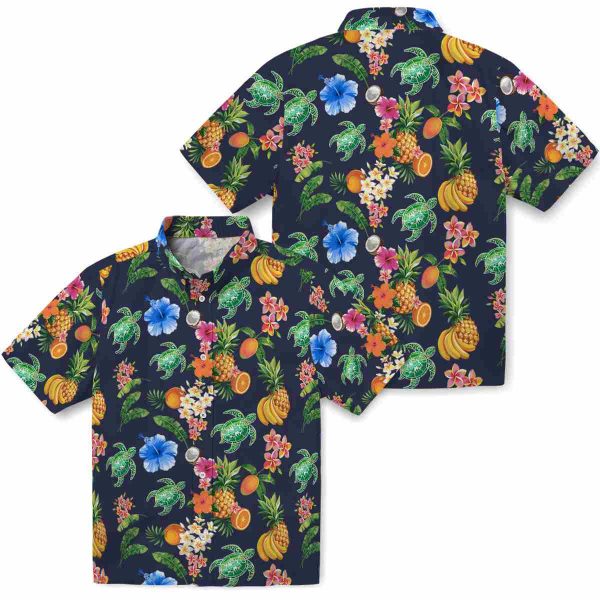 Tribal Hibiscus And Fruit Hawaiian Shirt Latest Model