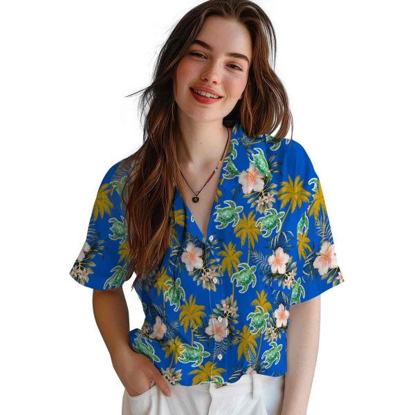 Tribal Palm Tree Flower Hawaiian Shirt Trendy