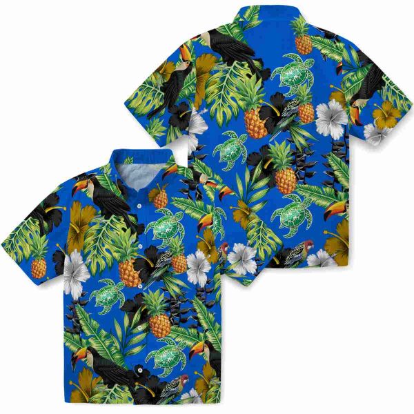 Tribal Toucan Hibiscus Pineapple Hawaiian Shirt Latest Model