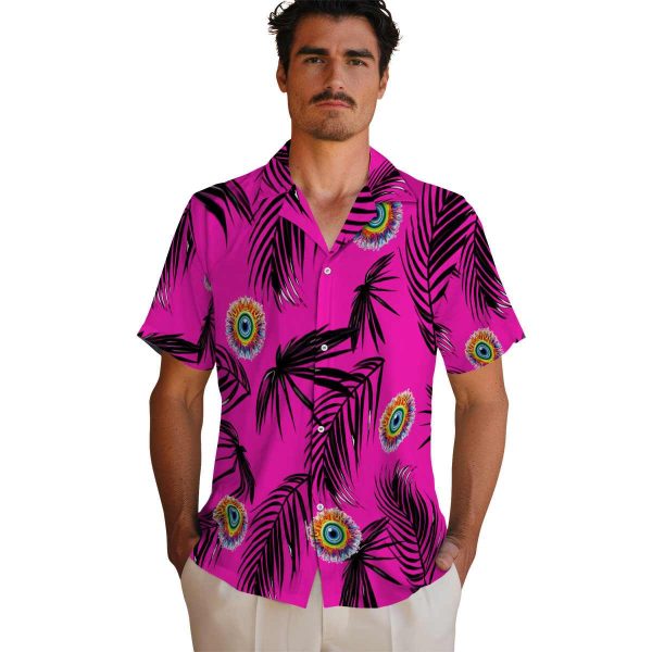 Trippy Palm Leaf Hawaiian Shirt High quality