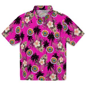 Trippy Palm Tree Flower Hawaiian Shirt Best selling