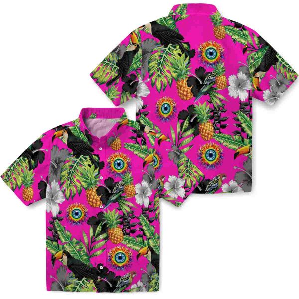 Trippy Toucan Hibiscus Pineapple Hawaiian Shirt Latest Model