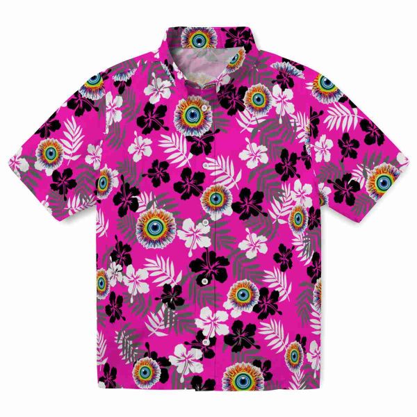 Trippy Tropical Floral Hawaiian Shirt Best selling