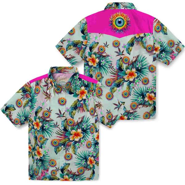 Trippy Tropical Foliage Hawaiian Shirt Latest Model