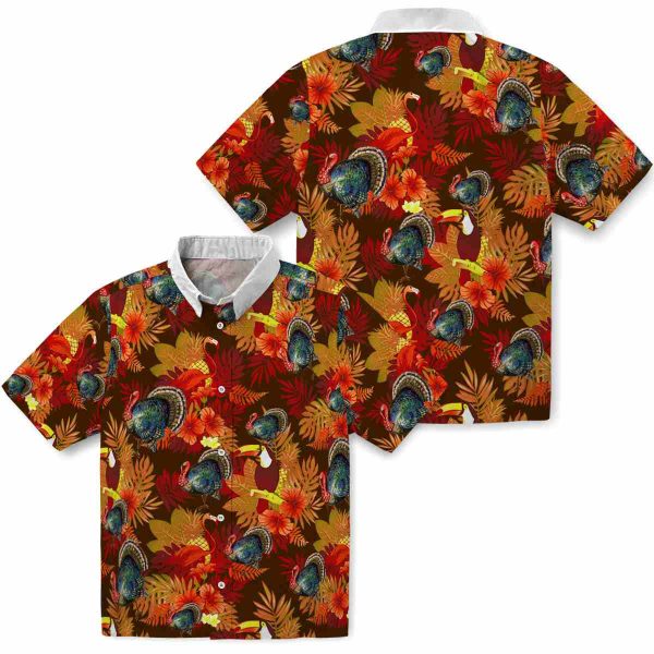 Turkey Floral Toucan Hawaiian Shirt Latest Model