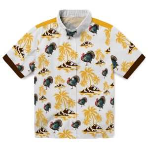 Turkey Palm Island Print Hawaiian Shirt Best selling