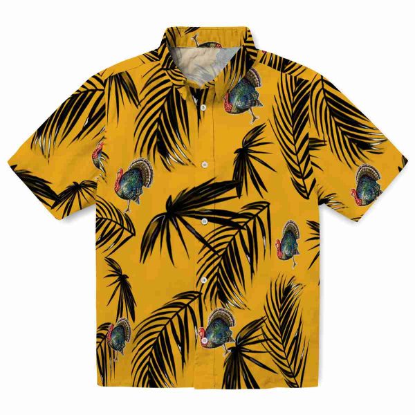 Turkey Palm Leaf Hawaiian Shirt Best selling