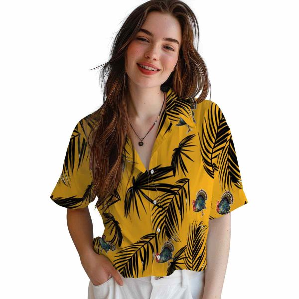 Turkey Palm Leaf Hawaiian Shirt Trendy