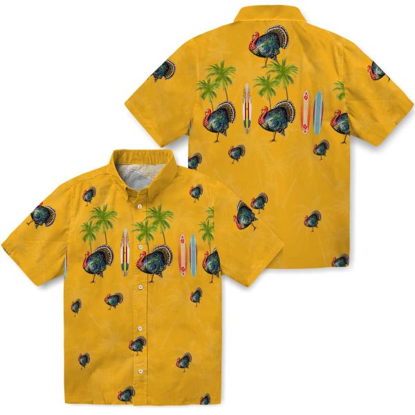 Turkey Surfboard Palm Hawaiian Shirt Latest Model