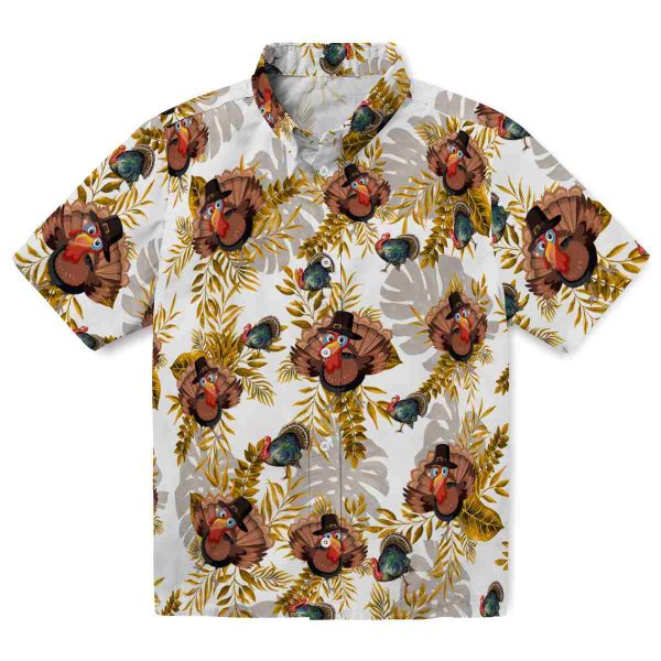 Turkey Tropical Leaves Hawaiian Shirt Best selling