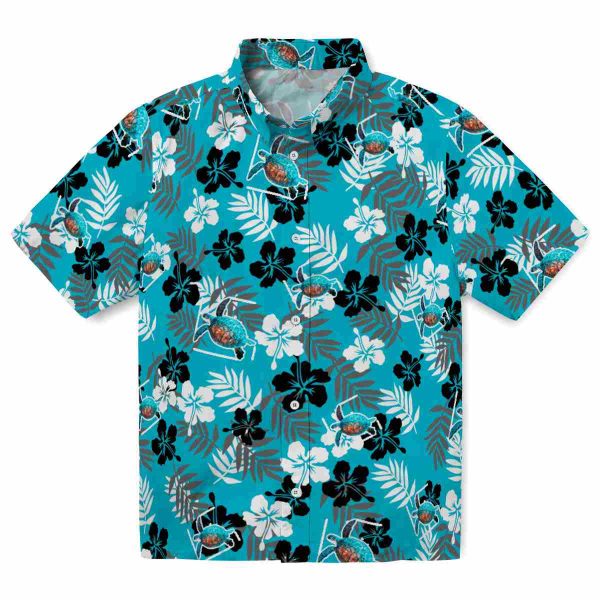 Turtle Tropical Floral Hawaiian Shirt Best selling