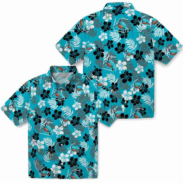 Turtle Tropical Floral Hawaiian Shirt Latest Model