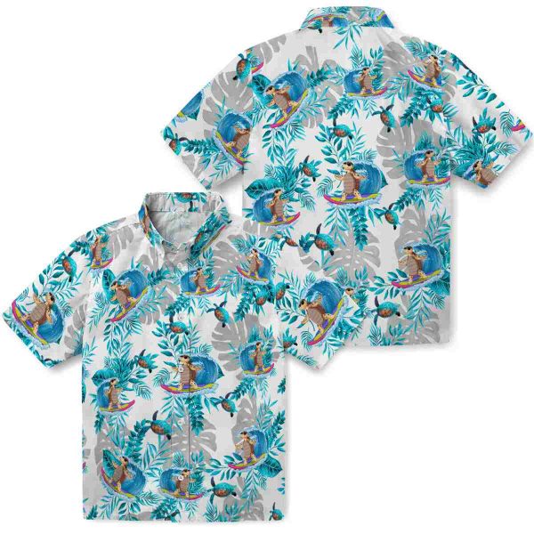 Turtle Tropical Leaves Hawaiian Shirt Latest Model