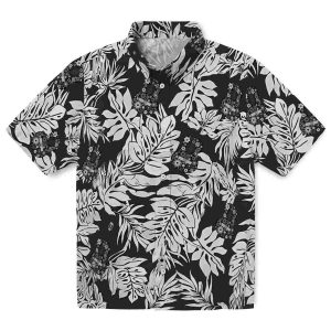 Ukulele Monstera Leaf Pattern Hawaiian Shirt Best selling