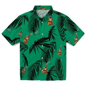 Ukulele Palm Leaf Hawaiian Shirt Best selling