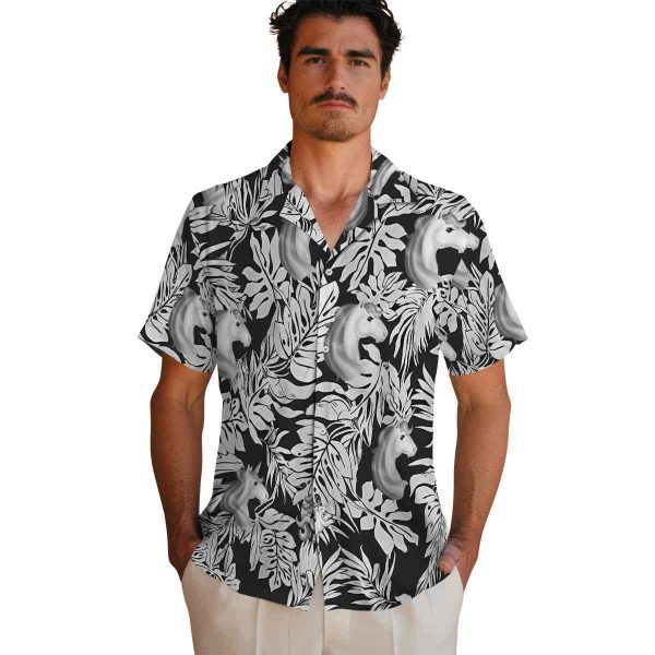 Unicorn Monstera Leaf Pattern Hawaiian Shirt High quality