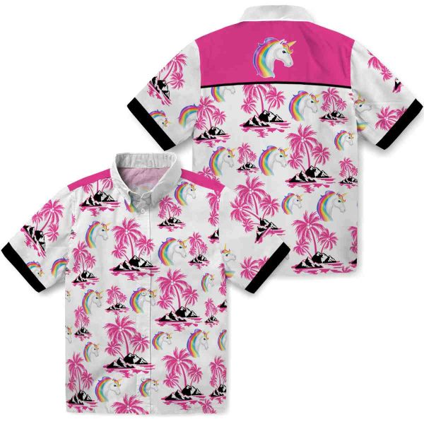 Unicorn Palm Island Print Hawaiian Shirt Latest Model