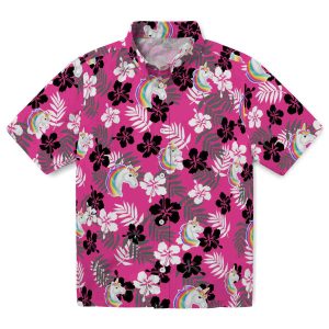 Unicorn Tropical Floral Hawaiian Shirt Best selling