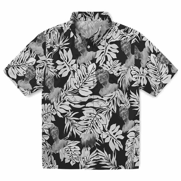 Vaporwave Monstera Leaf Pattern Hawaiian Shirt Best selling