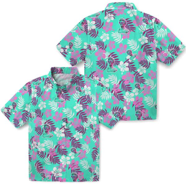 Vaporwave Tropical Floral Hawaiian Shirt Latest Model