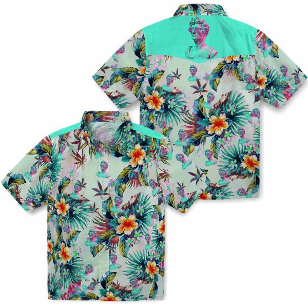 Vaporwave Tropical Foliage Hawaiian Shirt Latest Model