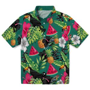 Watermelon Toucan Hibiscus Pineapple Hawaiian Shirt Best selling