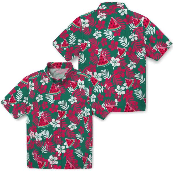 Watermelon Tropical Floral Hawaiian Shirt Latest Model