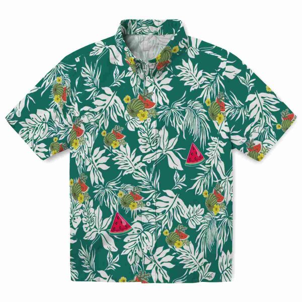 Watermelon Tropical Leaf Hawaiian Shirt Best selling