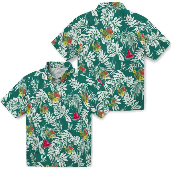 Watermelon Tropical Leaf Hawaiian Shirt Latest Model