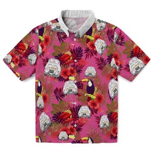 Wedding Floral Toucan Hawaiian Shirt Best selling