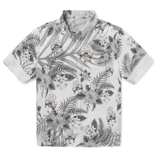 Wedding Hibiscus Palm Leaves Hawaiian Shirt Best selling