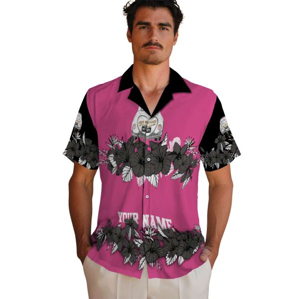 Wedding Hibiscus Stripe Hawaiian Shirt High quality