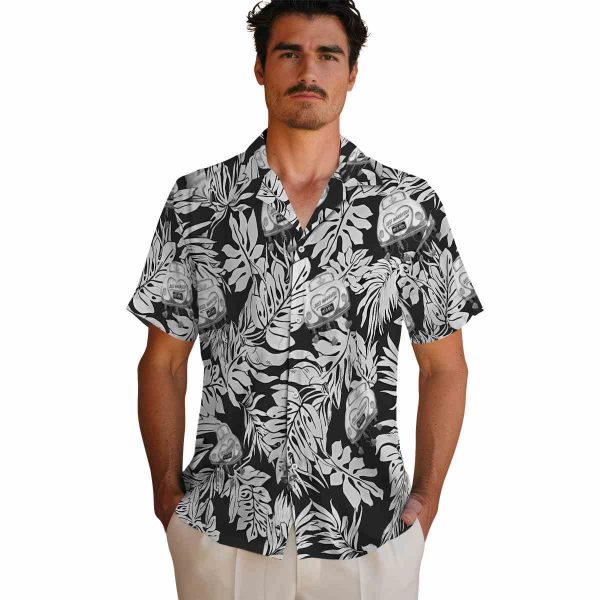 Wedding Monstera Leaf Pattern Hawaiian Shirt High quality