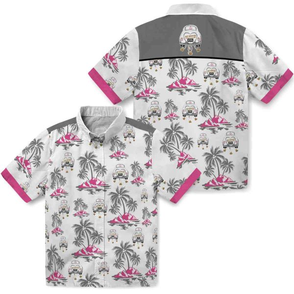 Wedding Palm Island Print Hawaiian Shirt Latest Model